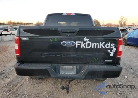 2018 Ford F150 Supercrew from USA, damaged, VIN 1FTEW1EG6JKF03134